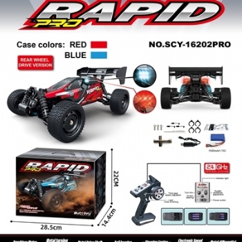 SCY-16202PRO 1/16 scale rear wheel drive brushless rc buggy